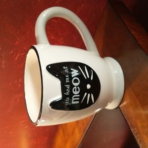 3D Crazy Cat Mug "You Had Me at Meow" - DEI